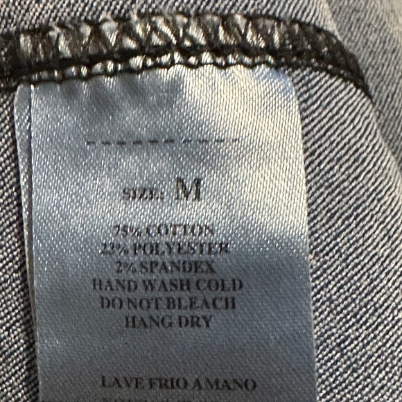 NWOT Denim short overalls with stretch! - Picture 4 of 6